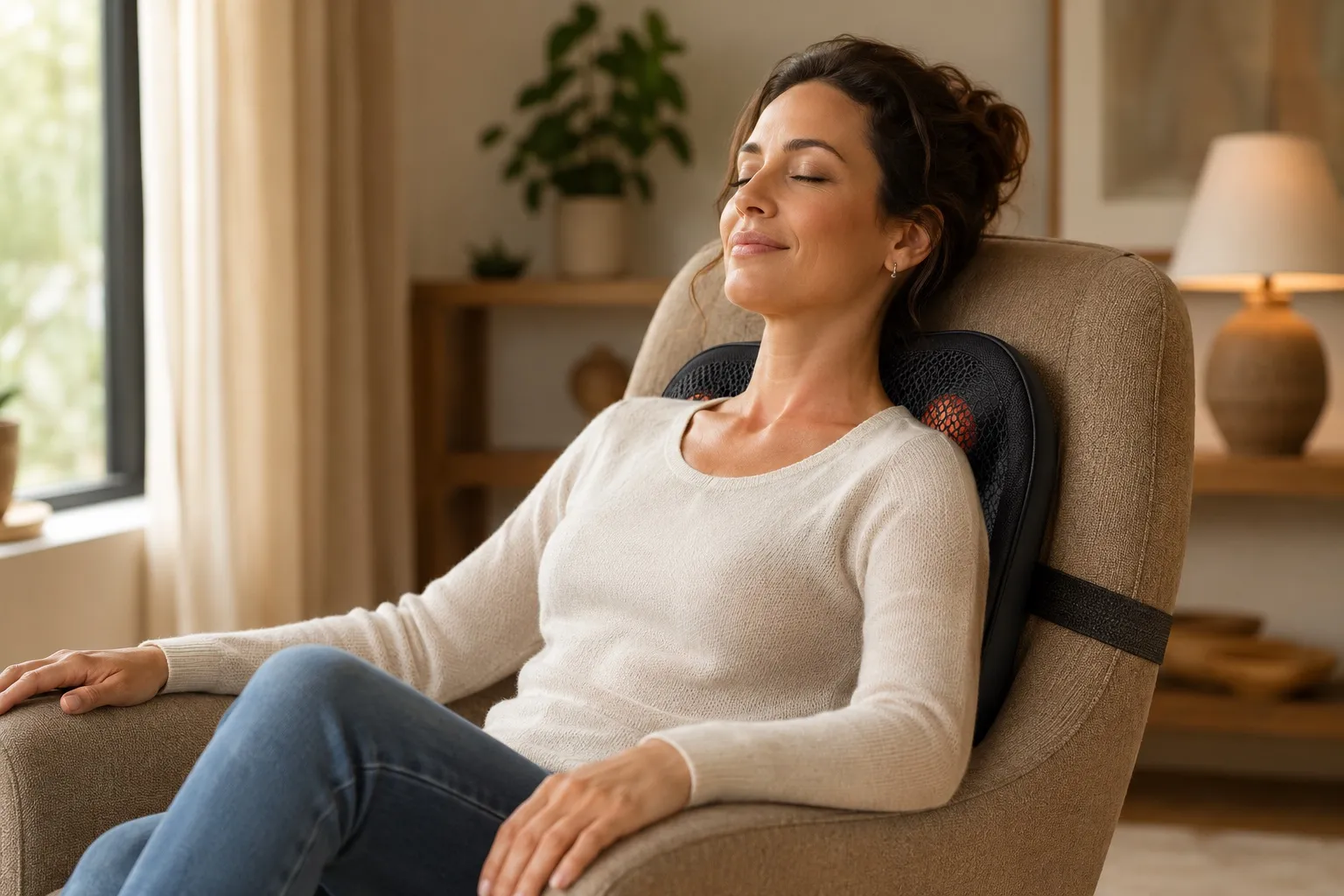 Massagekissen für den Rücken: Test, Anwendung & Kauftipps